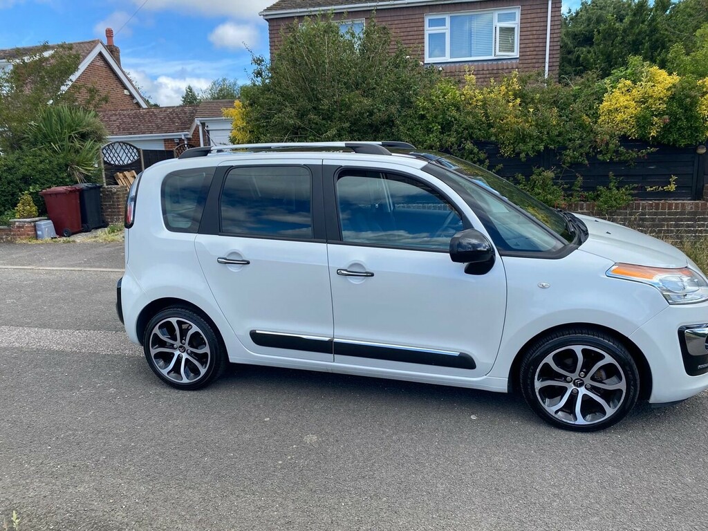 Citroen C3 Picasso 1.6 Bluehdi Platinum Mpv White #2