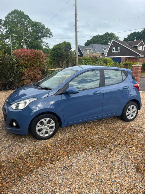 Hyundai I10 1.0 Se Hatchback HK66OLV Blue #4
