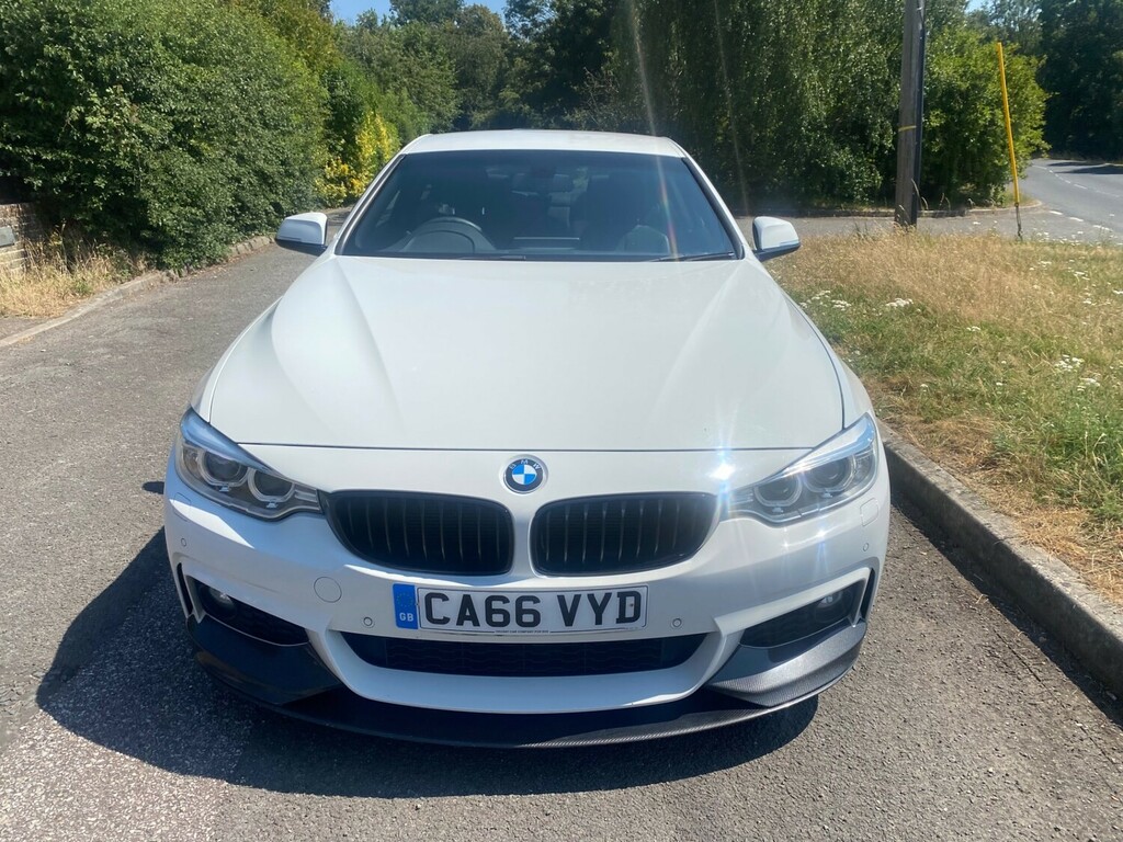 BMW 4 Series Gran Coupe 420D 190 M Sport Professional Media C White #3