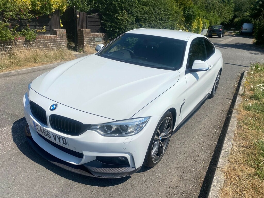 BMW 4 Series Gran Coupe 420D 190 M Sport Professional Media C White #2
