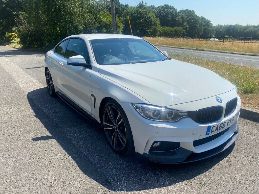 BMW 4 Series Gran Coupe 420D 190 M Sport Professional Media C White #4