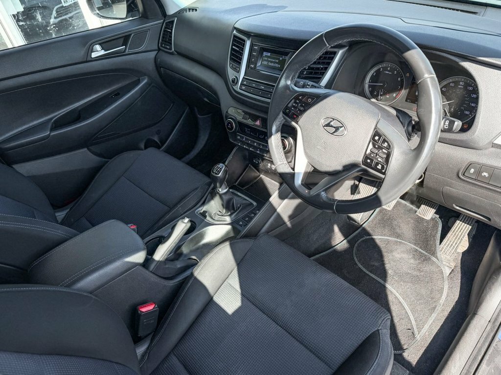 Hyundai Tucson Suv 1.7 Crdi Blue Drive Sport Edition Euro 6 Ss White #7