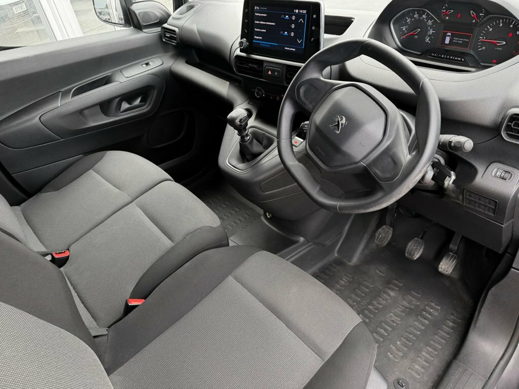 Peugeot Partner 1.5 Bluehdi 1000 Professional Standard Panel Van 5 Grey #9