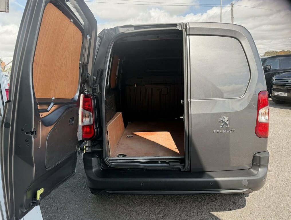 Peugeot Partner 1.5 Bluehdi 1000 Professional Standard Panel Van 5 Grey #13