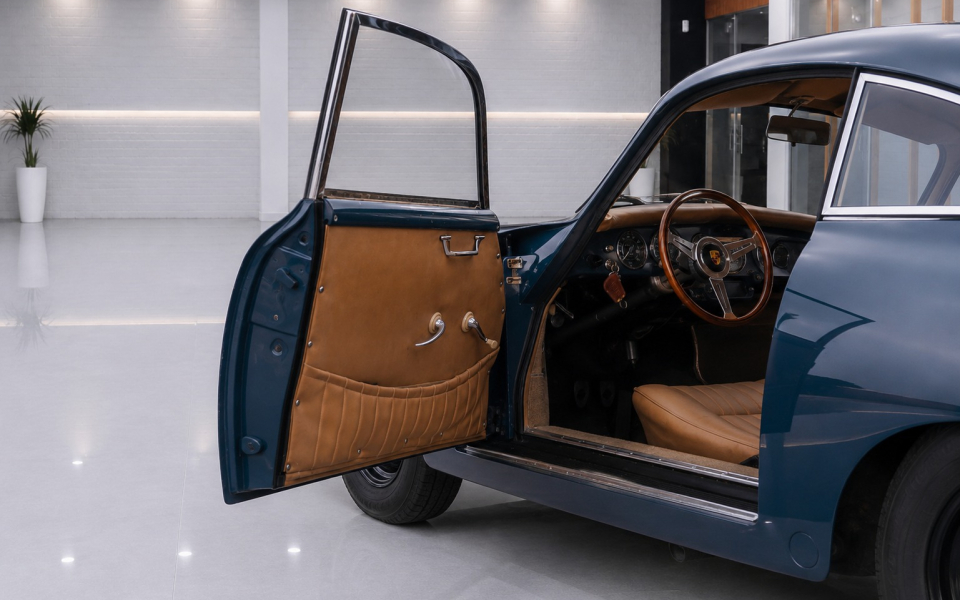 Porsche 356 Petrol Blue #4