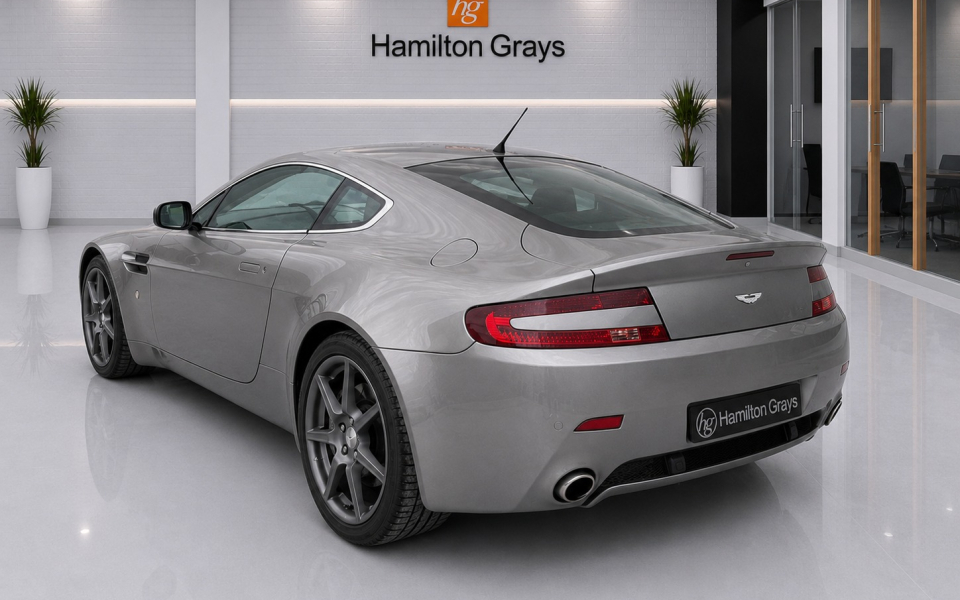 Aston Martin Vantage Petrol Silver #2