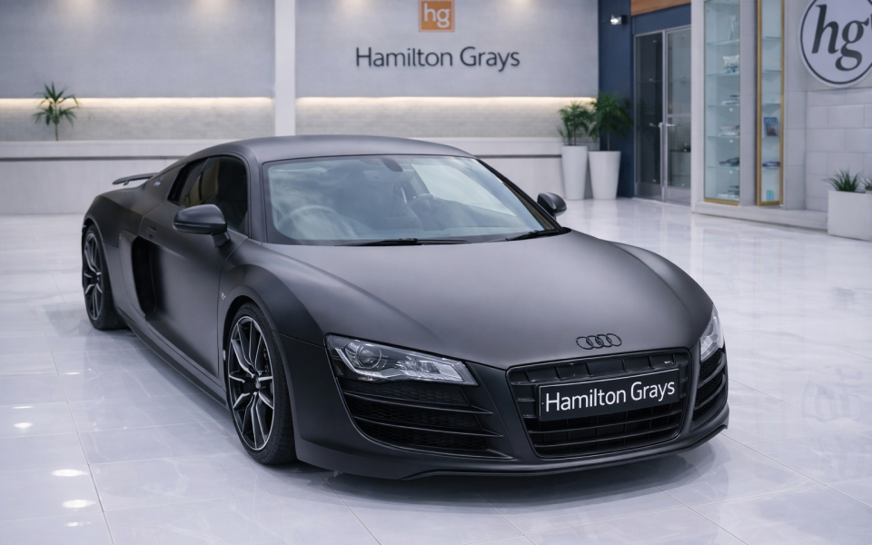 Audi R8 Petrol Black