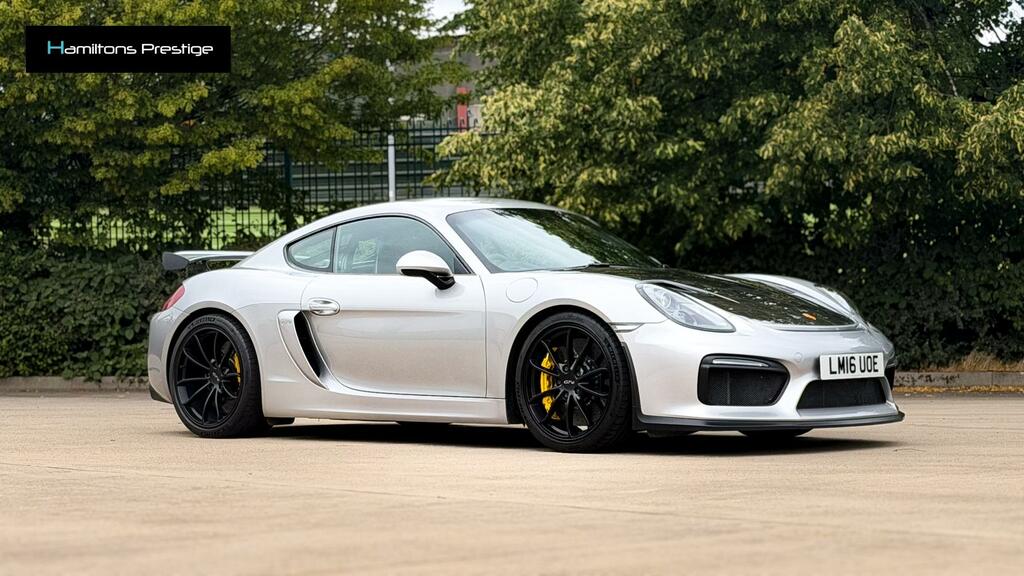 Porsche Cayman 3.8 981 Gt4 Coupe Euro 6 385 Ps Silver