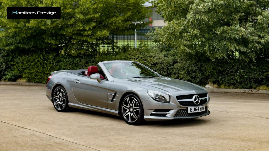 Mercedes-Benz SL Class 3.5 Sl350 Amg Sport Convertible G-troni Silver