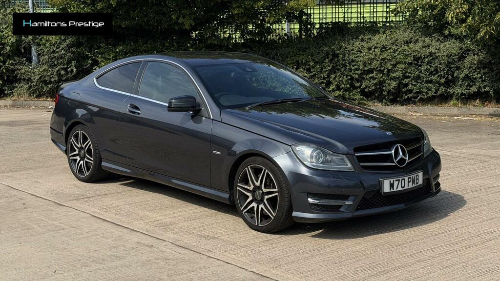 Mercedes-Benz C Class 2.1 C250 Cdi Blueefficiency Amg Sport Plus Coupe 2 Grey