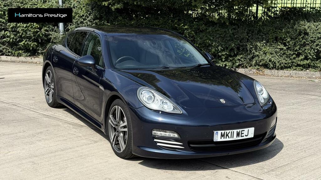 Porsche Panamera Hatchback 4.8 Blue #4