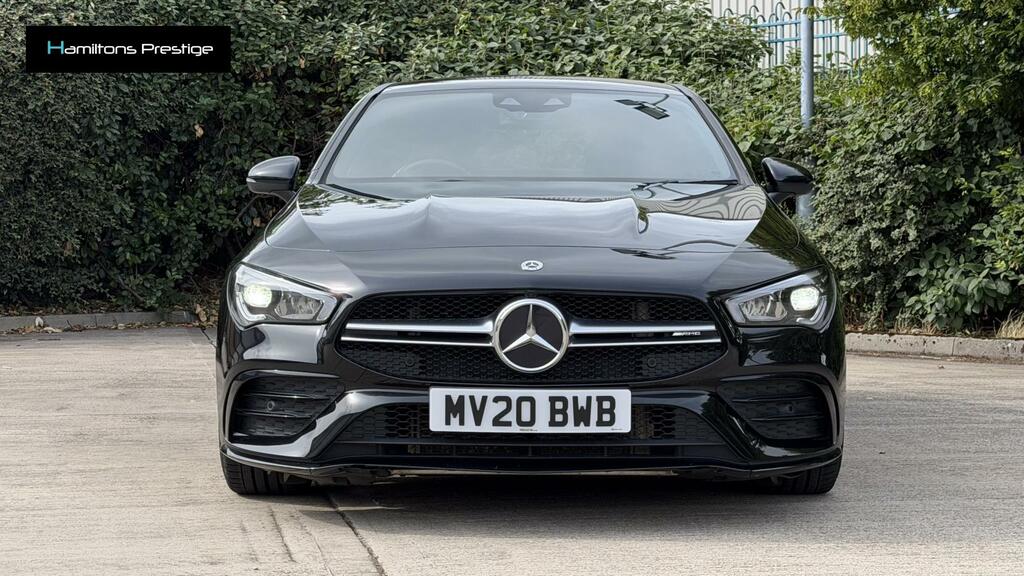 Mercedes-Benz CLA Class 2.0 Cla35 Amg Premium Coupe 7G-dct 4M CV19EAJ Black #3