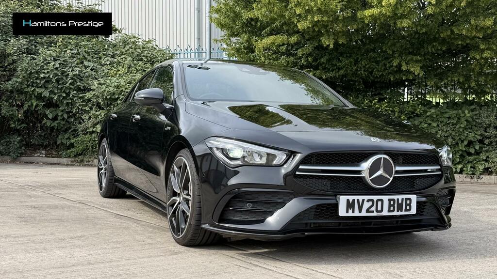 Mercedes-Benz CLA Class 2.0 Cla35 Amg Premium Coupe 7G-dct 4M CV19EAJ Black #6