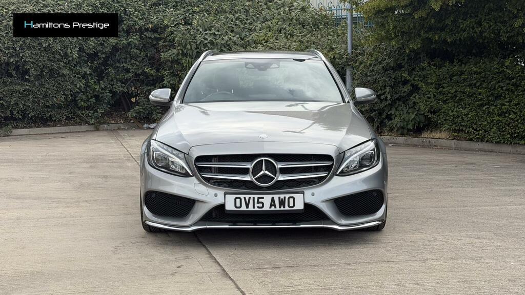 Mercedes-Benz C Class Amg Line Silver #6