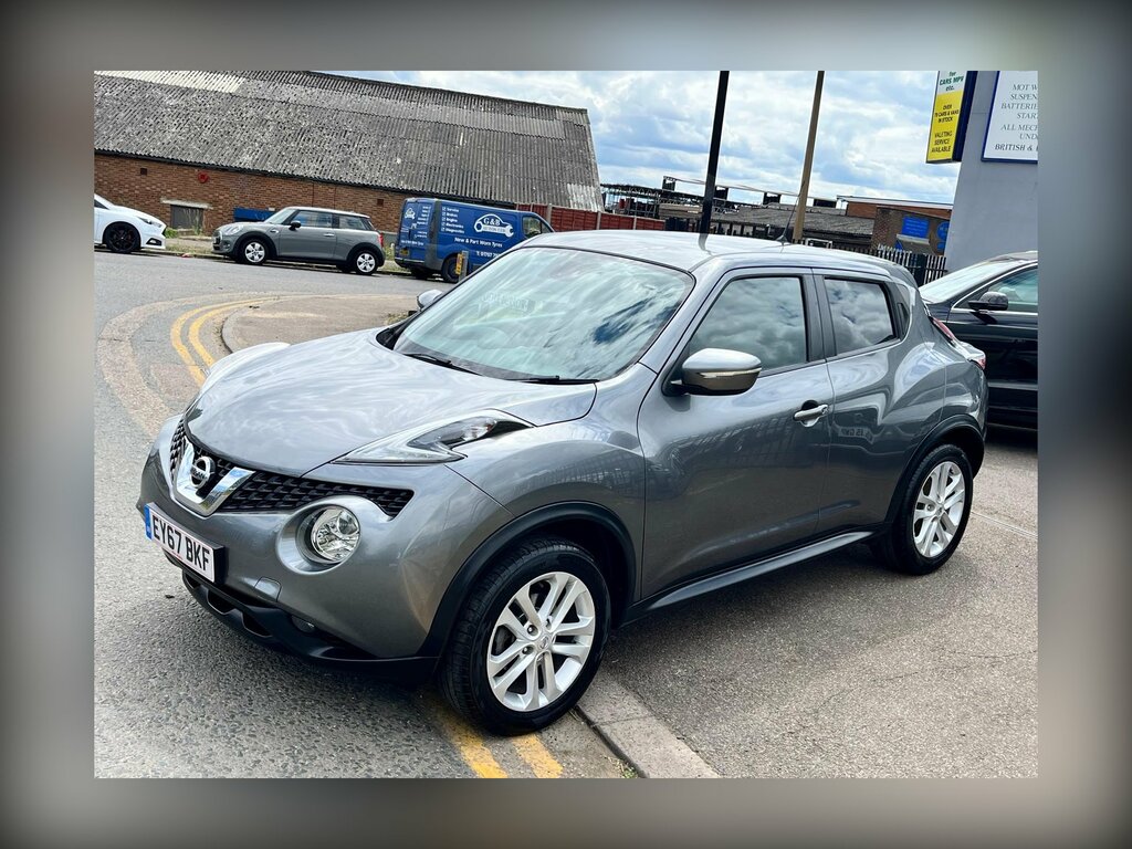 Nissan Juke 1.2 Dig-t N-connecta Suv Euro 6 EY67BKF Grey #2
