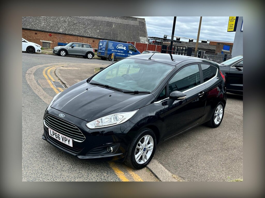 Ford Fiesta 1.25 Zetec Hatchback Euro 6 82 Black #3