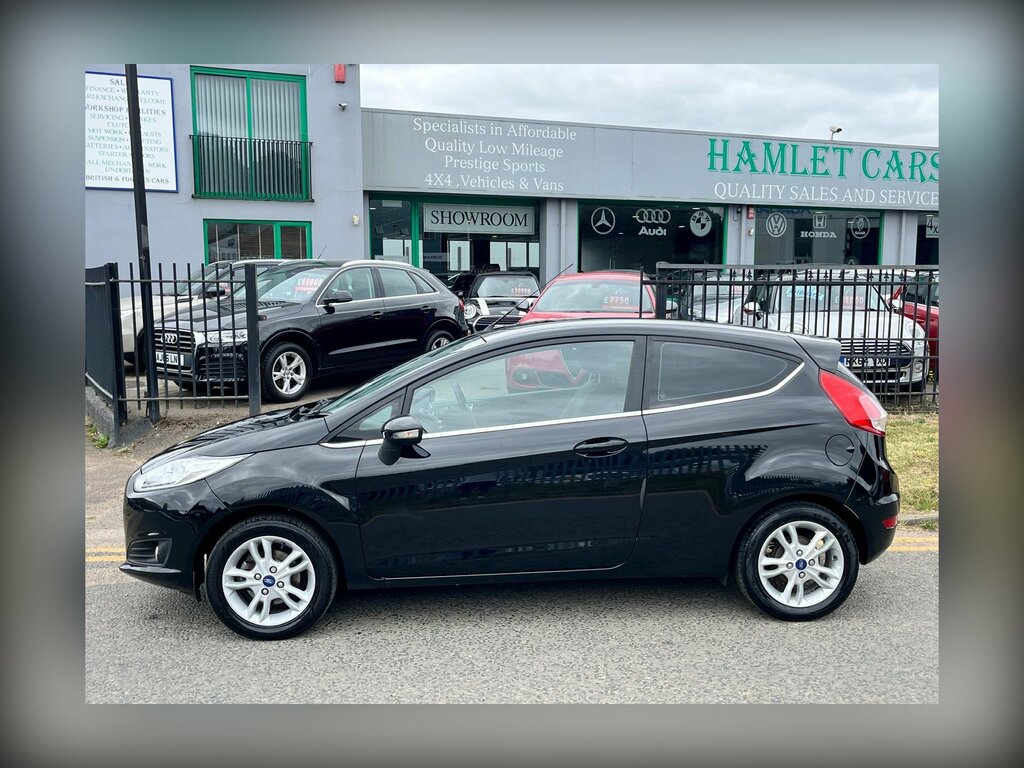 Ford Fiesta 1.25 Zetec Hatchback Euro 6 82 Black #2
