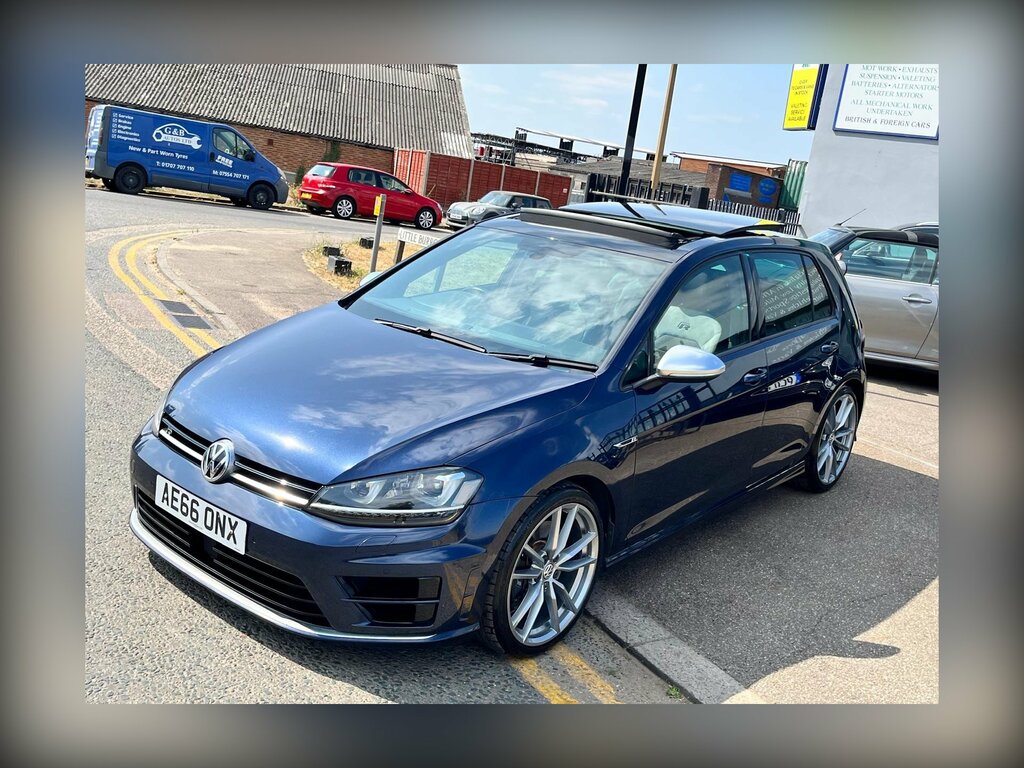 Volkswagen Golf 2.0 Tsi Bluemotion Tech R Hatchback Man Blue