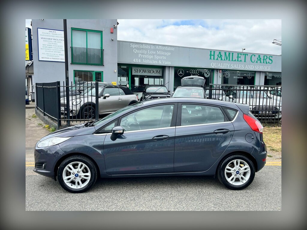Ford Fiesta 1.25 Zetec Hatchback Euro 5 82 Grey