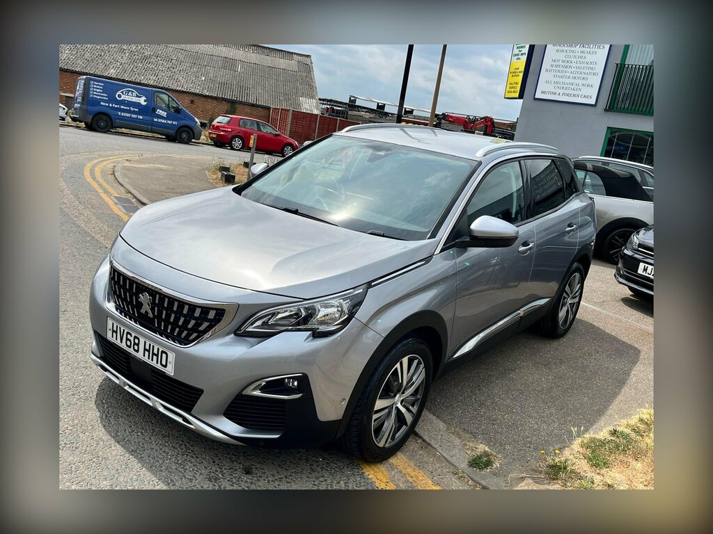 Peugeot 3008 1.2 Puretech Allure Suv Euro 6 HV68HHO Grey #3