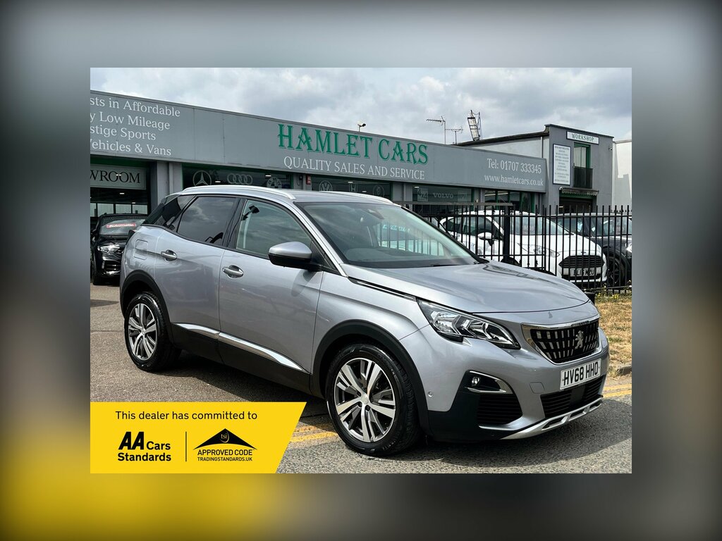 Peugeot 3008 1.2 Puretech Allure Suv Euro 6 Grey