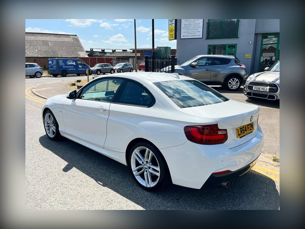 BMW 2 Series Gran Coupe 2.0 220D M Sport Coupe Euro 6 S White #2