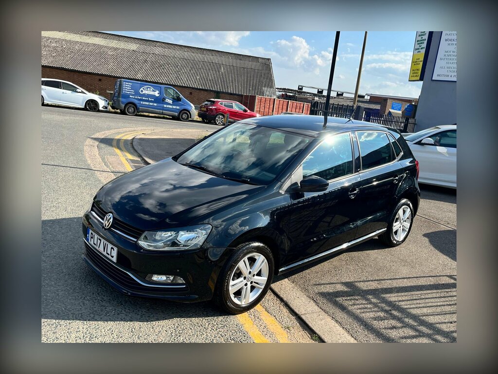 Volkswagen Polo 1.0 Match Edition Hatchback Euro Black