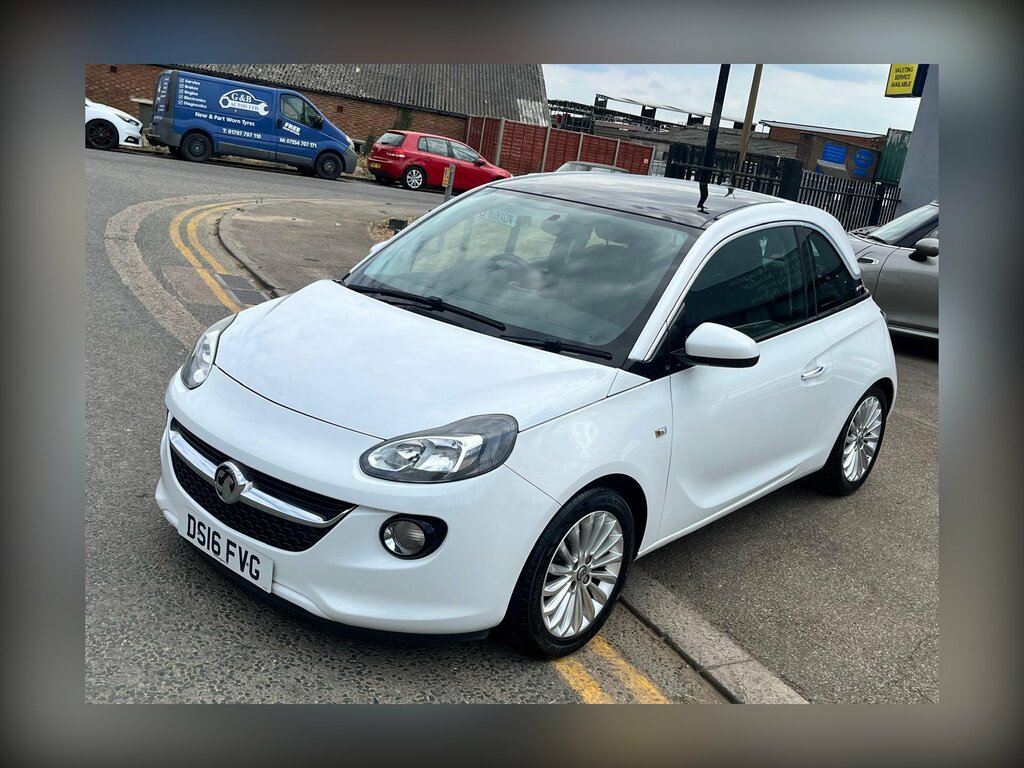 Vauxhall Adam 1.4I Glam Hatchback Euro 6 87 P White #3