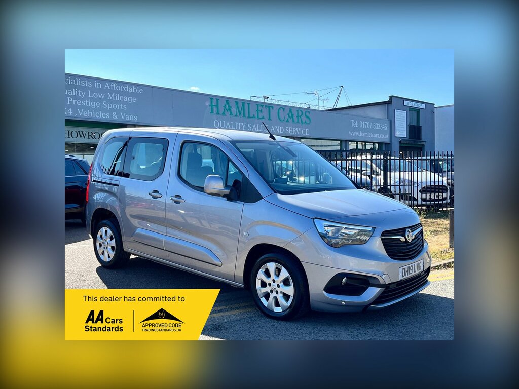Vauxhall Combo Life 1.2 Turbo Gpf Energy Mpv Euro 6 Grey