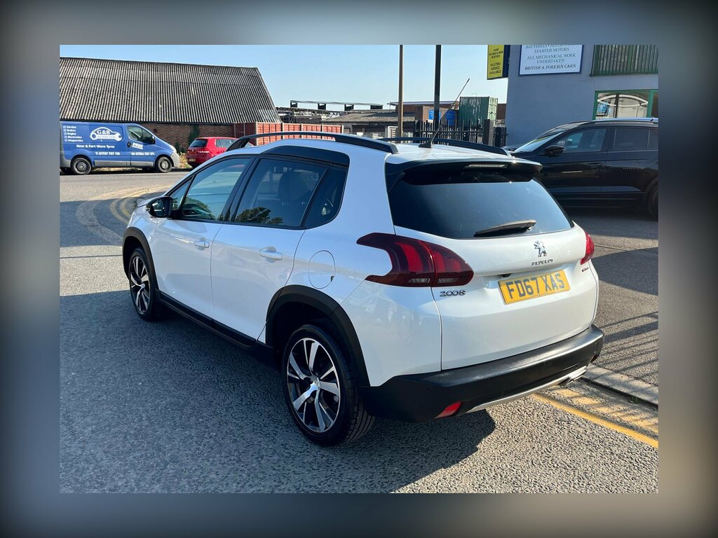 Peugeot 2008 1.2 Puretech Gt Line Suv Euro 6 White #4