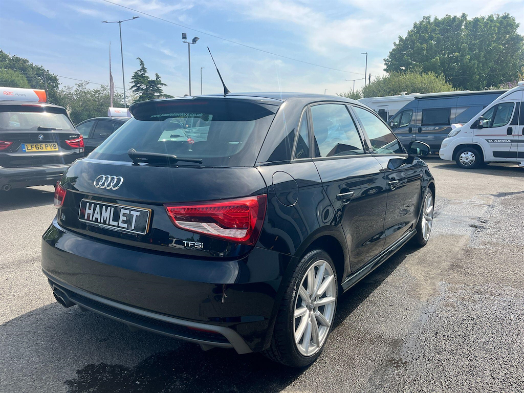 Audi A1 1.4 L 1.4 Tfsi S Line Sportback Euro 6 Ss Black #5