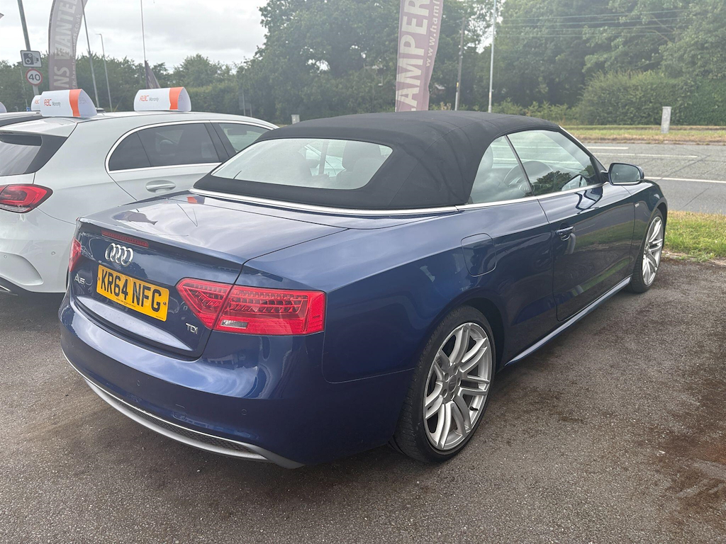 Audi A5 2.0 L 2.0 Tdi S Line Special Edition Euro 5 Ss Blue #4
