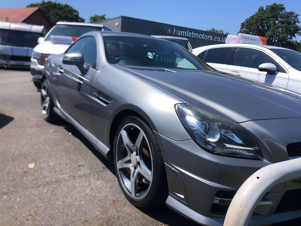 Mercedes-Benz SLK 2.1 L 2.1 Slk250 Cdi Amg Sport G-tronic Euro 5 S Silver