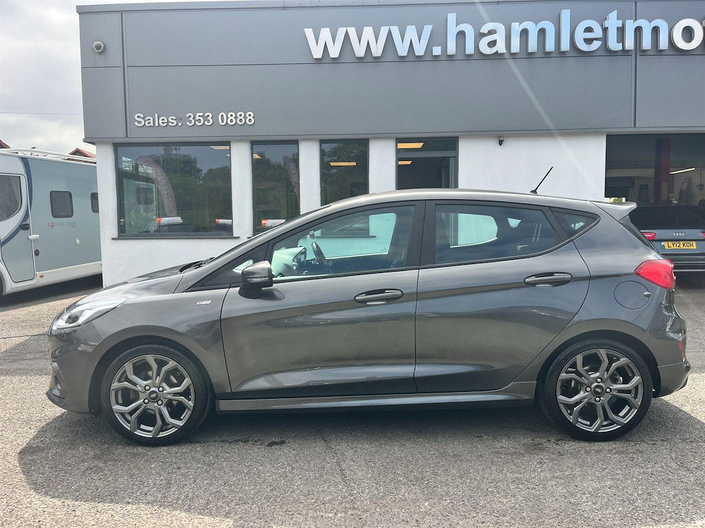 Ford Fiesta 1.0 L 1.0T Ecoboost St-line Euro 6 Ss DK68MMF Grey #2