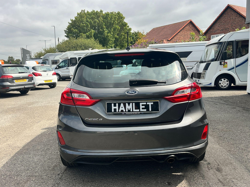 Ford Fiesta 1.0 L 1.0T Ecoboost St-line Euro 6 Ss DK68MMF Grey #4