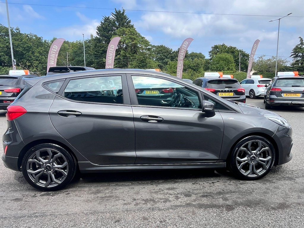 Ford Fiesta 1.0 L 1.0T Ecoboost St-line Euro 6 Ss DK68MMF Grey #6