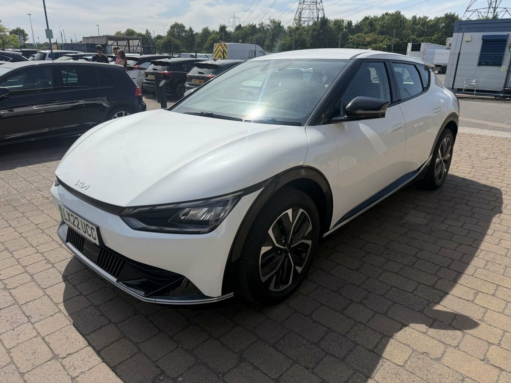 Kia EV6 Hatchback LX22UCC White #5
