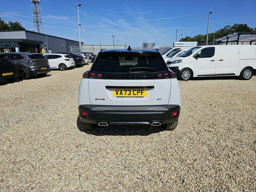 Peugeot 2008 1.2L Gt VA73CPF White #5
