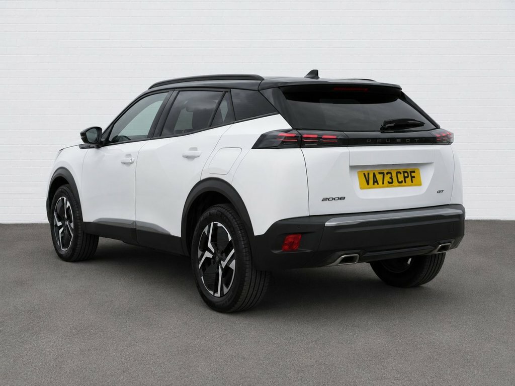 Peugeot 2008 1.2L Gt VA73CPF White #3