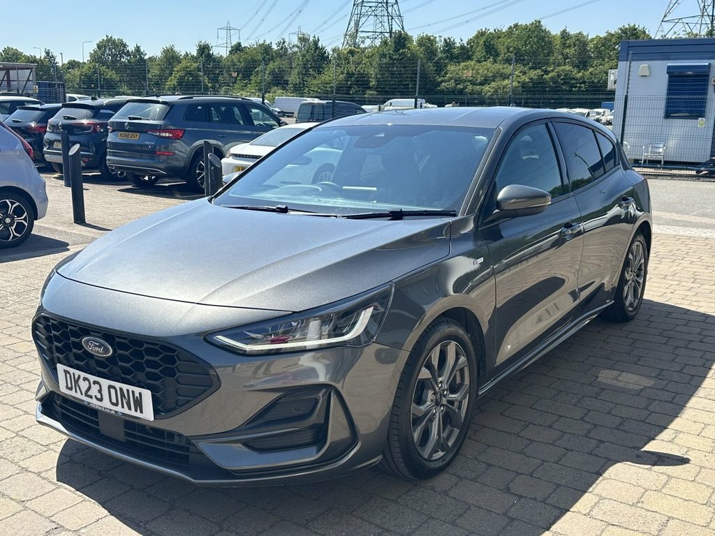 Ford Focus 1L St-line DK23ONW Grey #4