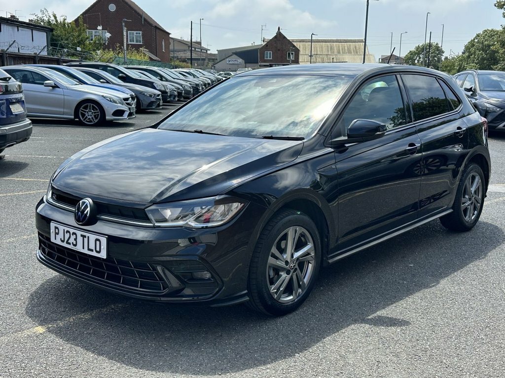 Volkswagen Polo 1L R-line PJ23TLO Black #4