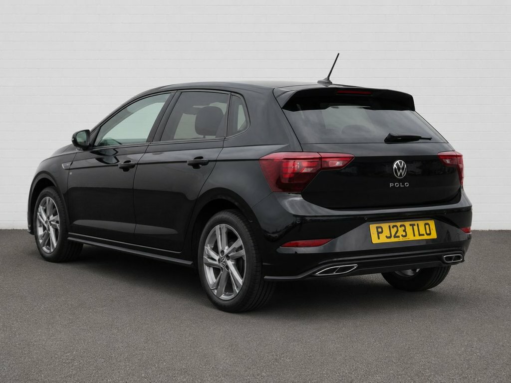 Volkswagen Polo 1L R-line PJ23TLO Black #2