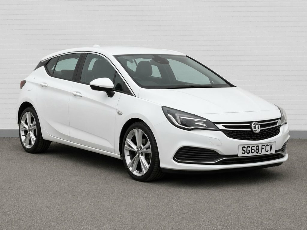 Vauxhall Astra 1.4L Sri Vx Line Nav SG68FCV White