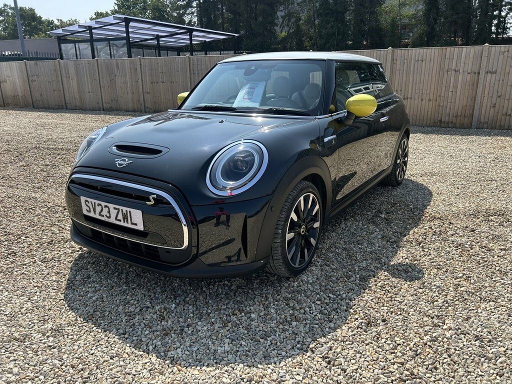 Mini Electric Hatchback Black #5