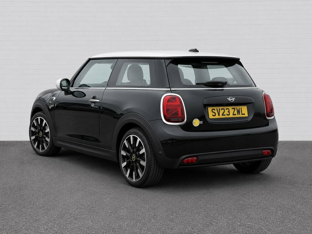 Mini Electric Hatchback Black #3