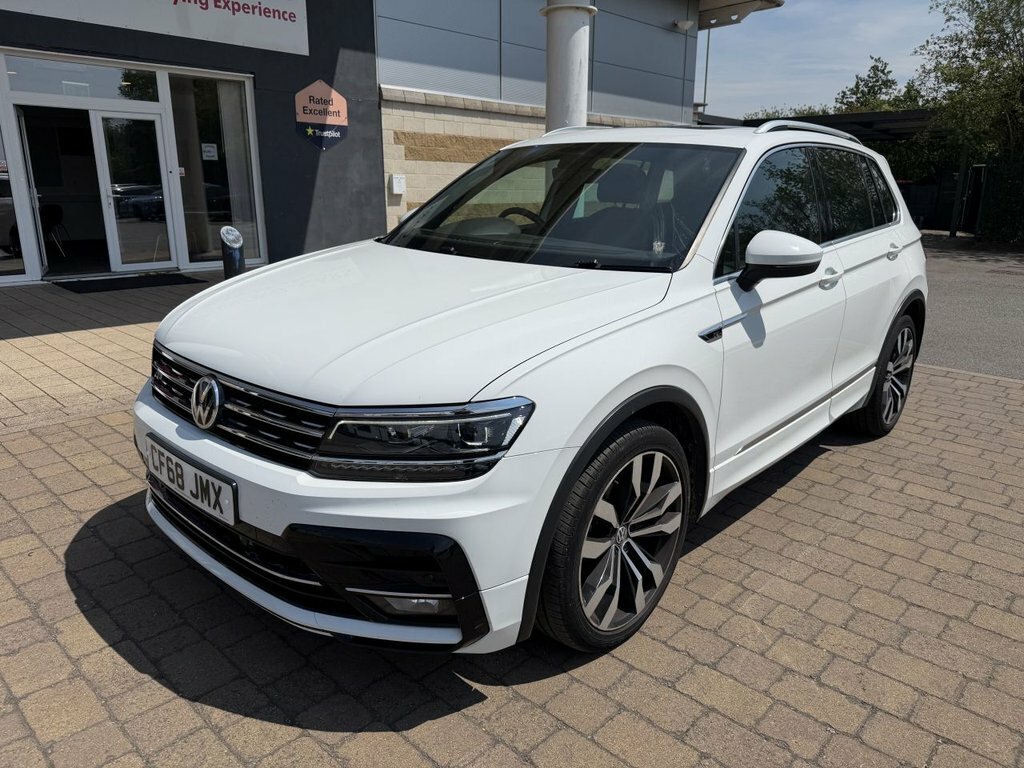 Volkswagen Tiguan 2L R-line CF68JMX White #5