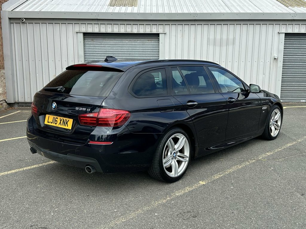 BMW 5 Series 3L M Sport LJ16XNK Black #5