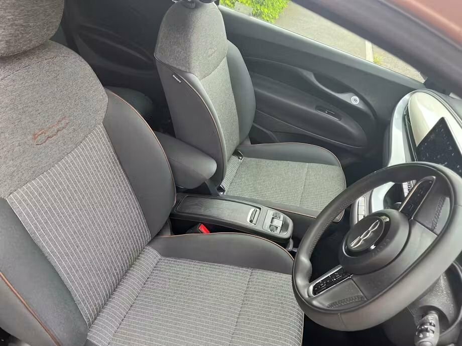 Fiat 500E Hatchback White #4