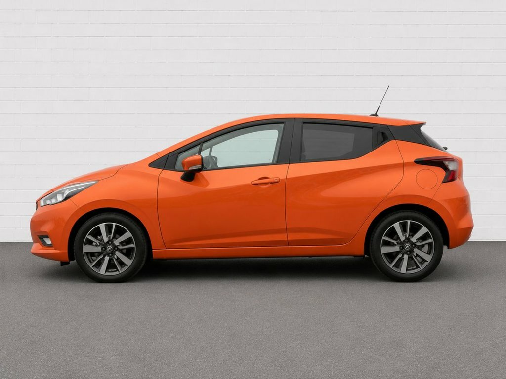 Nissan Micra 1L Tekna Orange #2