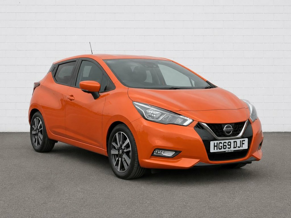 Nissan Micra 1L Tekna Orange